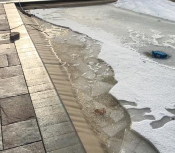 inground pool retractable cover water level