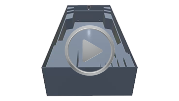 Palm Beach Ledge Fiberglass Pool Features Video