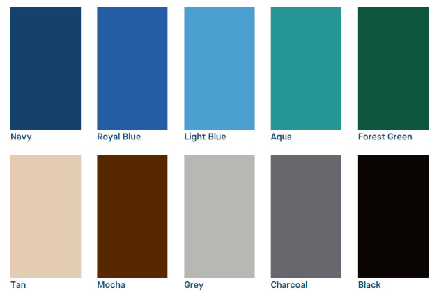 power pool cover fabric colors