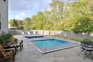 Flush Top Track Pool Power Cover 14