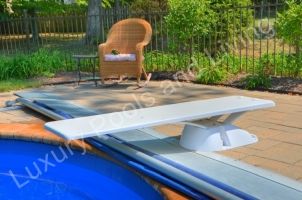 Snap Down Top Track Pool Power Cover 03