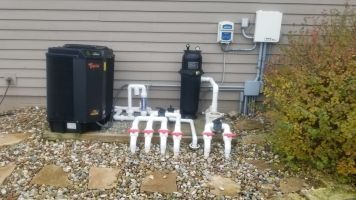 Pool Equipment Pad 18