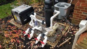 Pool Equipment Pad 20