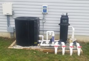 Pool Equipment Pad 22