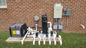 Pool Equipment Pad 27